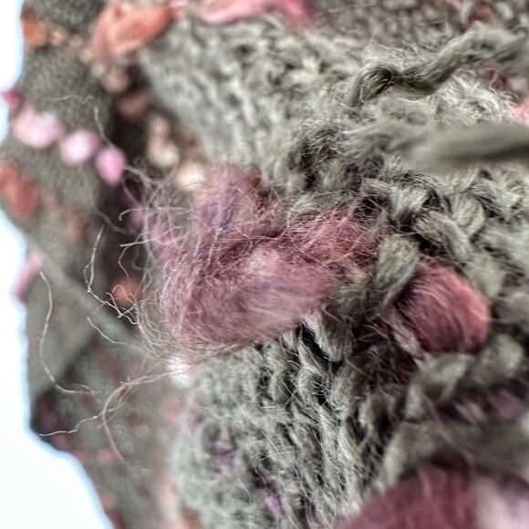 Rising Tide Shawl Poncho Womens ONE SIZE Bohemian Knit Lightweight Oversized - Picture 13 of 16